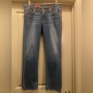 AG Adriano Goldschmied Straight Jeans Women size 39